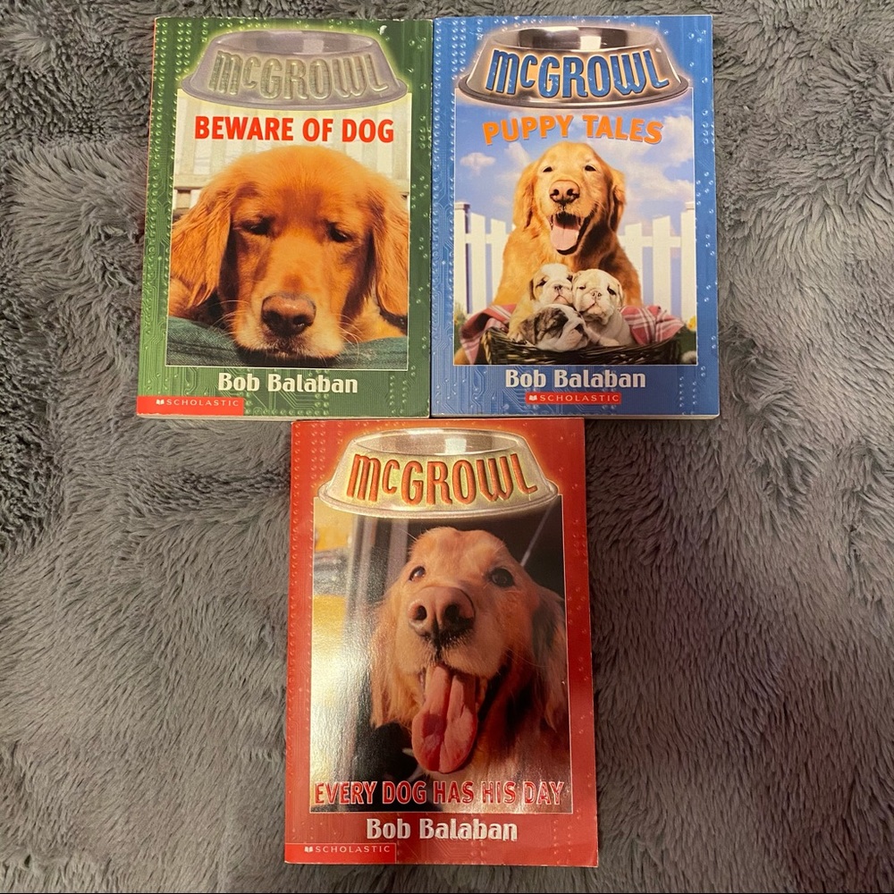 Mcgrowl paperback chapter books by Bob Balaban